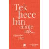 Tek Hece Bin Cümle Aşk…