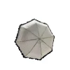 TK-3665 Katlanır Otomatik Şemsiye 8 Telli Desenli Fırfırlı