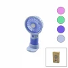 USB ŞARJLI MİNİ EL FANI ÇAP:8.4 - Y:16CM SABİT BAŞLIK 3-KADEME HIZT ELEFONLUKLU MASAÜSTÜ AYAK VANTİLATÖR (5124)