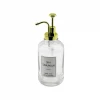 YUVARLAK CAM ŞİŞE - ŞEFFAFSIVI SABUNLUK 500ML POMPA - MUSLUK AYRIK MODEL BAŞLI (5124)