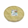 YUVARLAK DÖNER TABLALI AHŞAP BAMBU SUNUM TEPSİSİ TAHTASI =29.7CM - MİNİ SOFRA KANALLI KENAR (5124)
