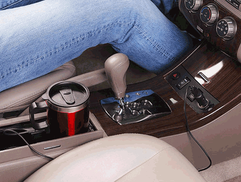 Araç İçi Su Isıtıcı Termos Kupa Bardak (5124)