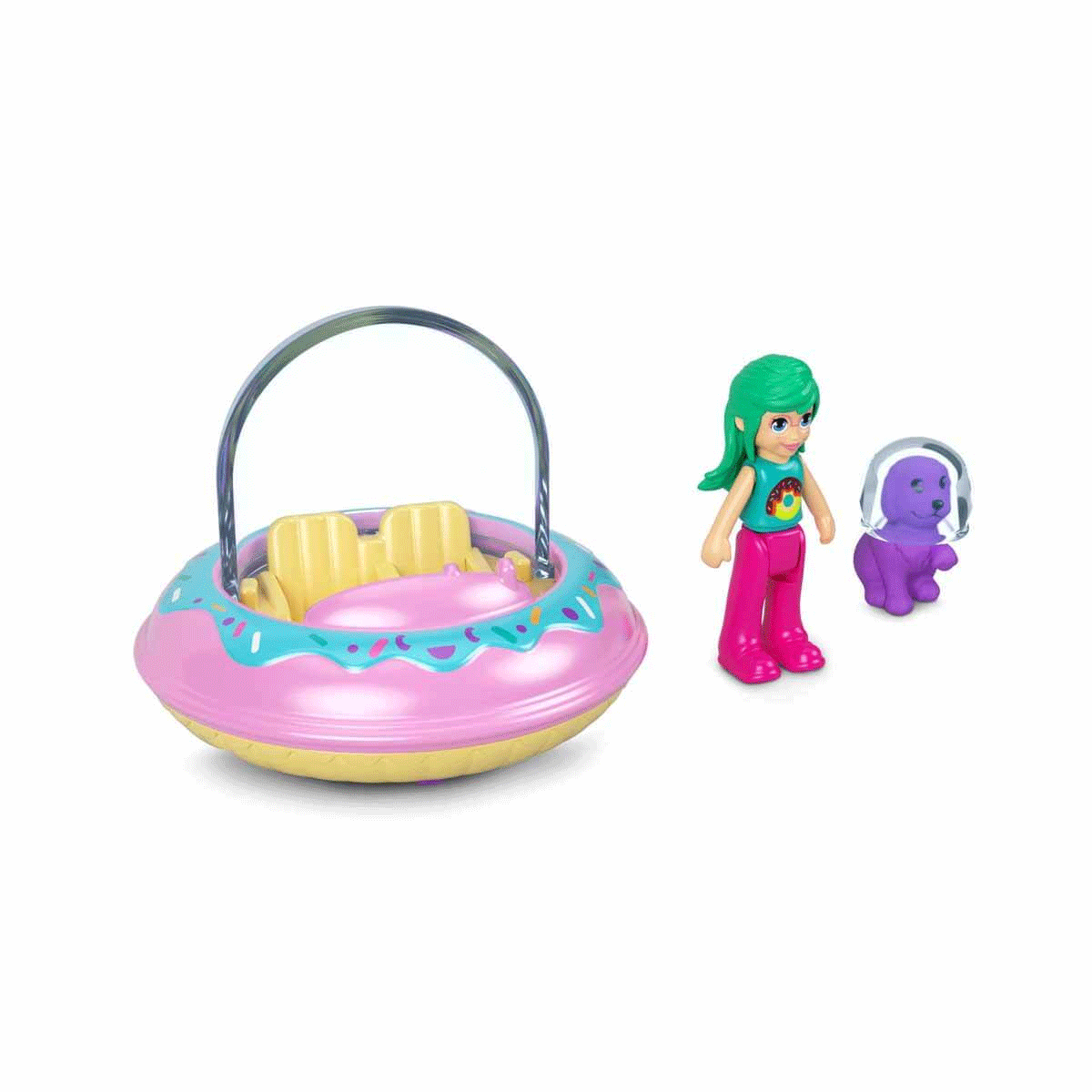 HKV55 Polly Pocketın Muhteşem Araçları Oyun Setleri