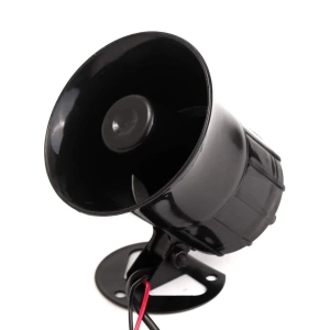 12 VOLT 30 WATT 6 MELODİLİ HORN SİREN HOPARLÖR (5124)