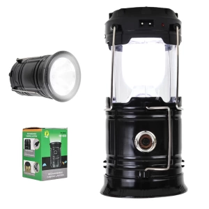 1W+6LED SOLAR+ŞARJLI KAMP LAMBASI (5124)