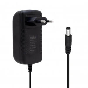 21 VOLT - 1 AMPER 5.5*2.5 UÇLU YERLİ ÜRETİM ŞARJLI MATKAP ADAPTÖRÜ (5124)
