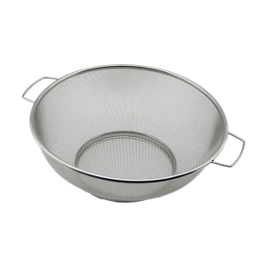 28CM   TEL SEPET  METAL SÜZGEÇ  METAL ÇERÇEVE - KULP - AYAK (5124)