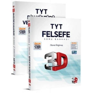 3D Yayınları TYT Felsefe ve Din Kültürü ve Ahlak Bilgisi Soru Bankası