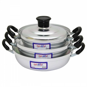 3LÜ ALÜMİNYUM OMLET SET NO-18-20-22 (5124)