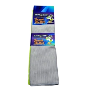 3LÜ - PRATİK SET MİKROFİBER BEZ 30X35CM. (5124)