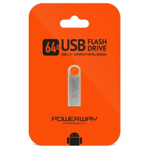 64 GB METAL USB 2.0 FLASH BELLEK (5124)