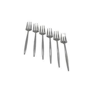 6PCS METAL TATLI ÇATAL (5124)
