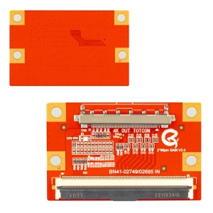 96 PIN- 51 PIN SAMSUNG Q T-CON FLEXI ÇEVİRİCİ BOARD (5124)