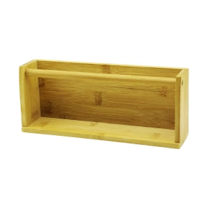 AHŞAP BAMBU  DUVAR RAFI   MIKNATISLI MONTAJ   10.2 X 25CM - Y: 5--6CM (5124)