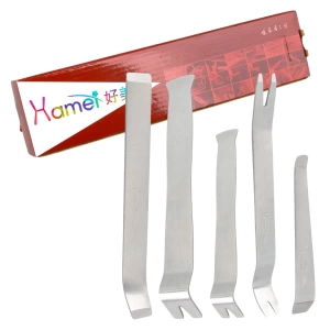 ARAÇ İÇİ SES SİSTEMİ SÖKME - LASTİK SÖKME -  KAPI DÜZELTME ÇIKARMA SETİ ÇELİK METAL (5124)