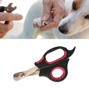 Büyük Irk Köpek Kedi Çelik Uçlu Evcil Hayvan Tırnak Makası Pati Bakım Aleti Ergonomik Kaymaz (5124)