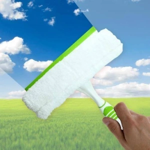 Çekçekli  Mikrofiber Cam Silme Mopu (5124)