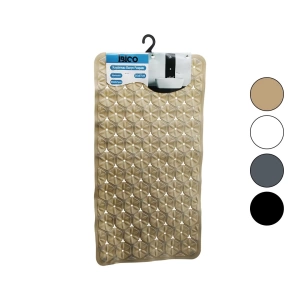DİKDÖRTGEN - PLASTİK KABARTMA ÇİÇEK DESEN- RENKLİ 92PCS VANTUZ KAYDIRMAZ BANYO- KÜVET PASPAS 36X67CM (5124)