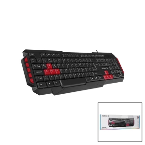 EVEREST KB-G7-ARMOR  USB KABLOLU  OYUNCU KLAVYE  RENKLİ OYUN TUŞLARI - MULTİMEDYA TUŞLARI   150CM (5124)