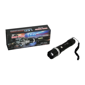 GOLD ORION KM-105 2IN1 ZOOMLU EL FENERİ - COB LED USB ŞARJLI METAL KASA 15.5CM 3000 LUMEN (5124)