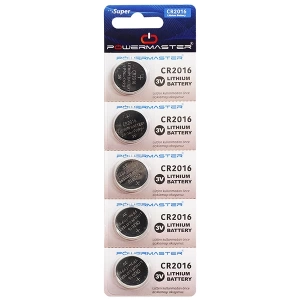 HUANQIU CR2016 3 VOLT LİTYUM PARA PİL (5Lİ PAKET) (5124)