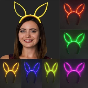 Karanlıkta Yanan Fosforlu Glow Taç 6 Renk 6 Adet (5124)