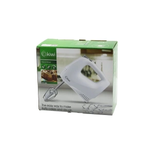 KİWİ KMX-3608 ELEKTRİKLİ EL MİKSERİ 2PCS METAL ÇIRPMA APARATI - 2PCS HAMUR KANCASI 5 KADEME HIZ ÇIRPICI ÇIKARTMA DÜĞMELİ (5124)