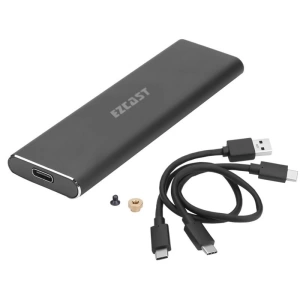 M.2 NVME SSD DESTEKLİ USB 3.1 TYPE-C SSD HARDDISK KUTUSU SABİT SÜRÜCÜ MUHAFAZASI (5124)