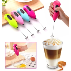 Mini Pilli Karıştırıcı ve Köpürtücü El Mikseri (5124)