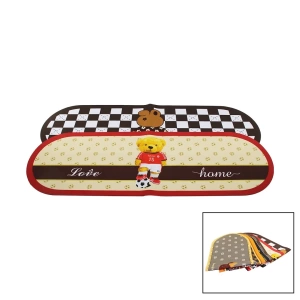 OVAL RENKLİ DESENLİ - RESİMLİ SU EMİCİ - SİHİRLİ  BANYO PASPASI ELASTİK 116 X 37.5CM (5124)