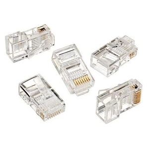 RJ45 CAT5/CAT6 UÇ 8P8C (100LÜK PAKET) POŞETLİ (5124)