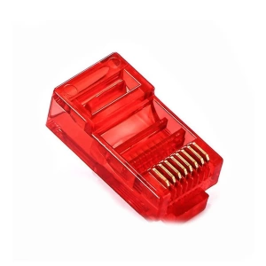 RJ45 RJ45 CAT6 8P/8C KIRMIZI SOKET (100LÜ PAKET) (5124)