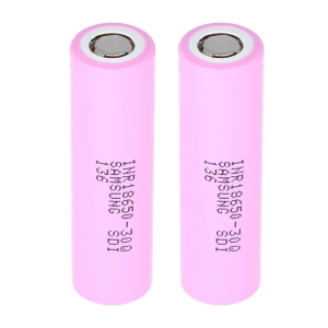 SAMSUNG ICR-18650-30Q 3.7 VOLT 3000 MAH LI-ION PİL (2Lİ PAKET FİYATI) (5124)