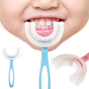 Silikon Çocuk Diş Fırçası Tartar Temizleyici (2-12 Yaş) (5124)
