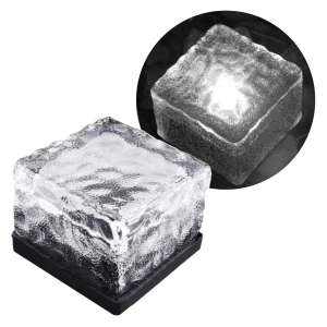 SOLAR LEDLİ BEYAZ TUĞLA GÖRÜNÜMLÜ BAHÇE DEKORASYON AYDINLATMA (5124)
