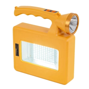 SOLARLI USBLİ ŞARJLI TAŞINABİLİR KAMP FENERİ (5124)