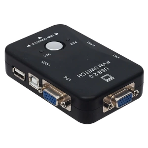 USB 2.0 MANUEL 2 PORT KVM SWITCH (5124)
