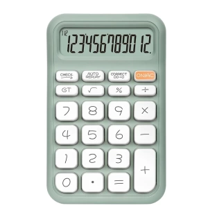 YEŞİL 12 HANELİ HESAP MAKİNESİ (5124)