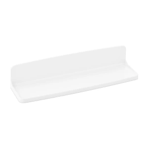 ZEN ETEJER BEYAZ SERT PLASTİK YAPIŞKANLI - DUVARA MONTE 8X29.5CM (5124)