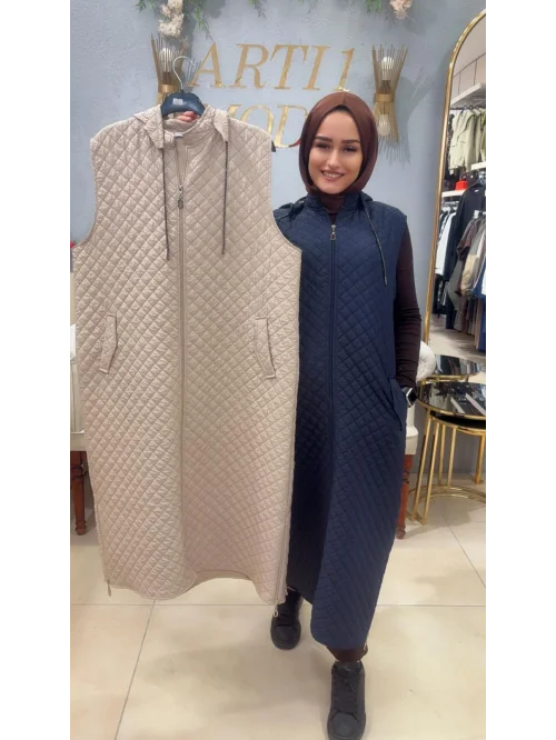 Ka-Do Uzun Kapitone Yelek