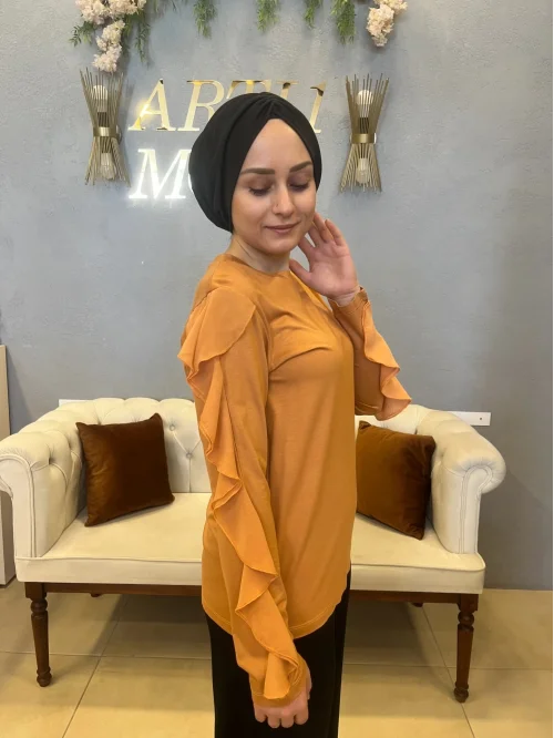 Look Kolları Şifonlu İçlik