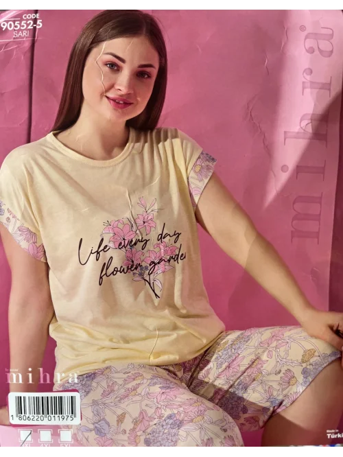 Mihra 90552-5 Büyük Beden Kadın Pijama