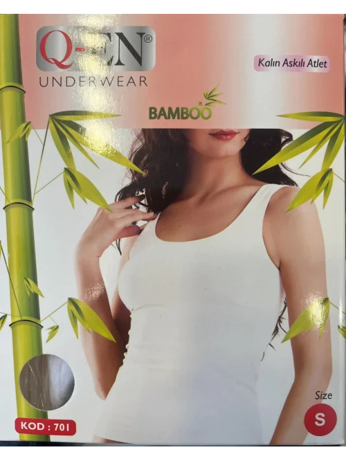 QEN 701 Kalın Askılı Kadın Atlet