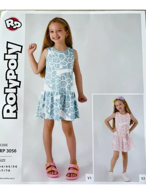 Rolypoly 3056 Kız Çocuk Elbise