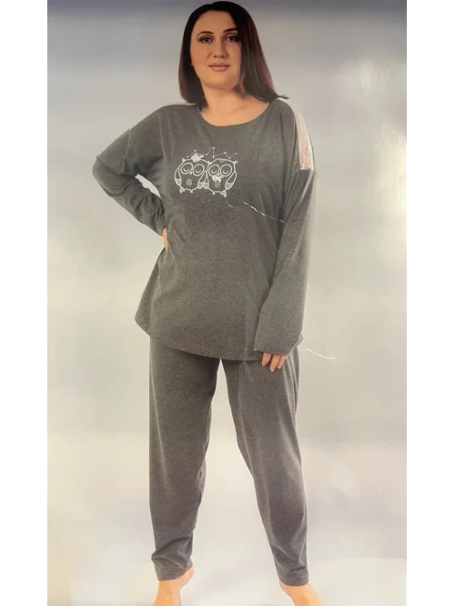 Vienetta 104006 Battal Kadın Pijama