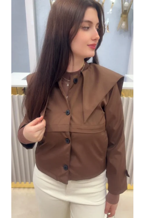 Artı 1 Bebe Yaka Kısa Trench