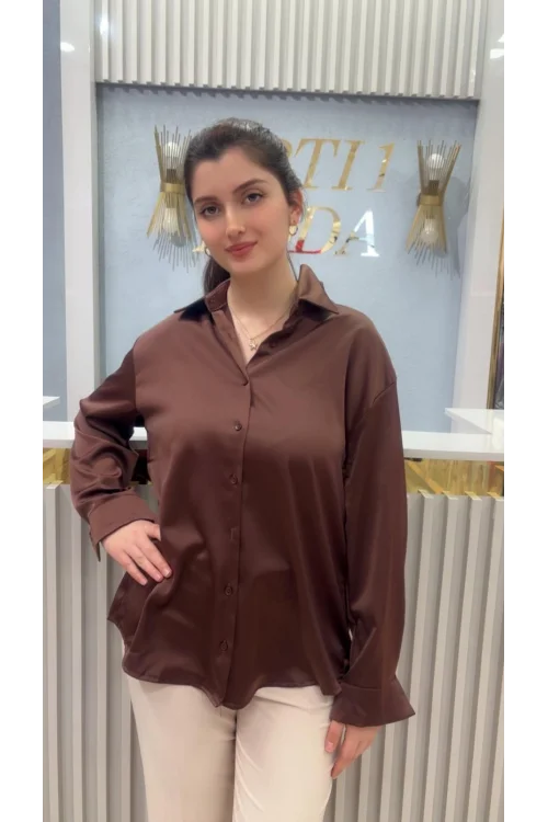 Artı 1 Saten Gömlek