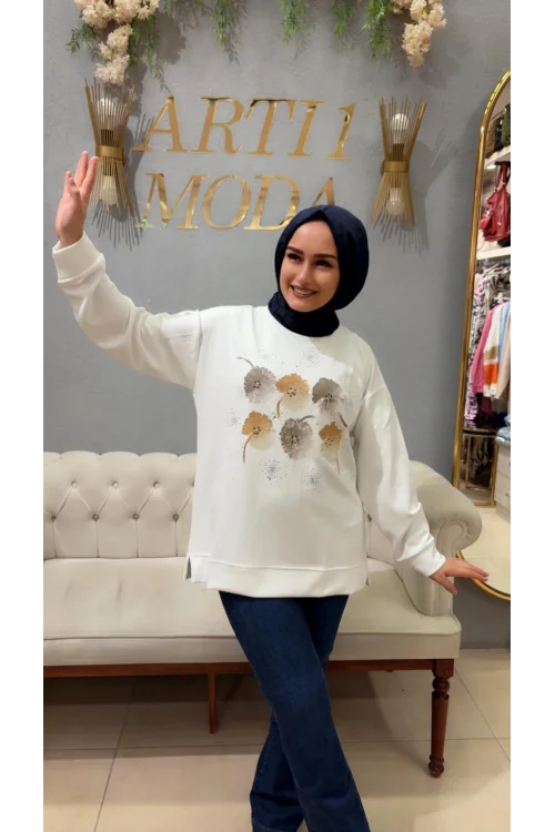 Ka-Ze Çiçekli Bluz