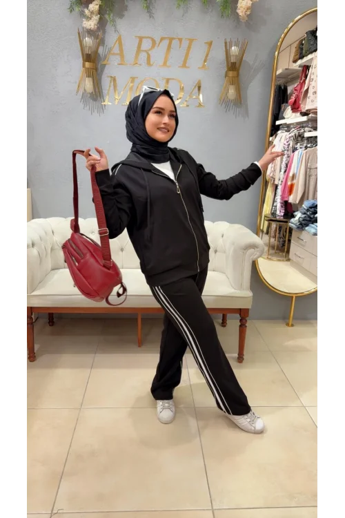 Ka-Ze Fermuarlı Eşofman Takım