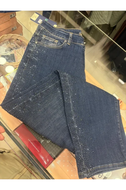 Lcrt Mom Paça Taşlı Pantolon